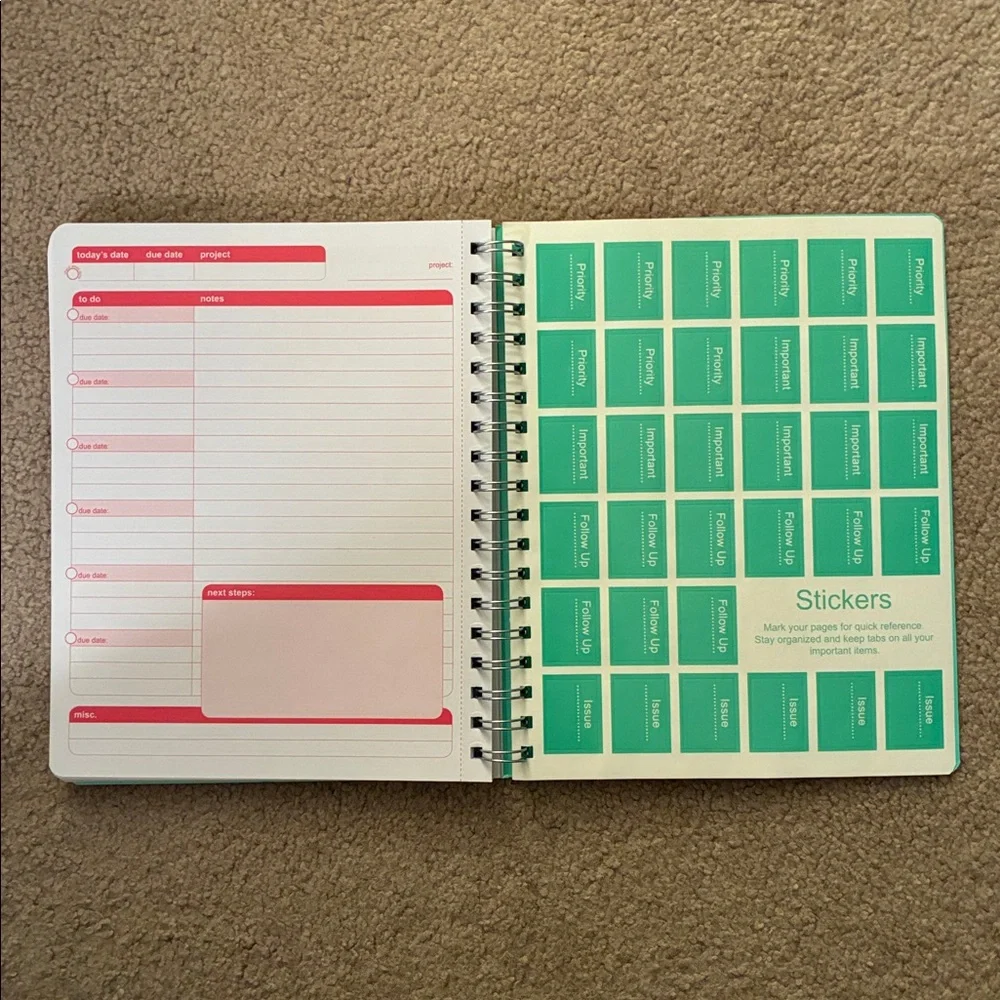 Markings By C.R. Gibson Make It Happen Project Planner - 200 Pages